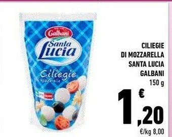 Conad Galbani Ciliegie Di Mozzarella Santa Lucia offerta