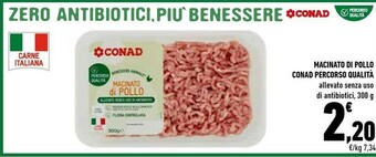 Conad Conad Macinato Di Pollo Percorso Qualita offerta