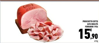 Conad Ferrarini Prosciutto Cotto Alta Qualita offerta