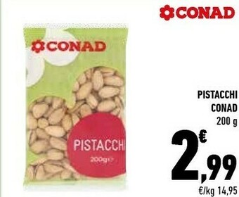 Conad Conad - Pistacchi 200 G(ml) offerta
