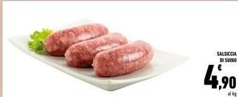 Conad Conad Salsiccia Di Suino offerta