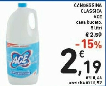 Conad Ace Candeggina Classica offerta