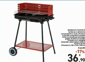Barbecue Con Ruote