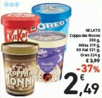 Conad Milka Gelato Coppa Dal Nonno offerta