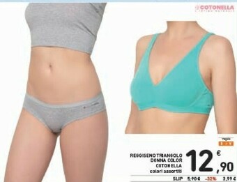 Conad Reggiseno Triangolo Donna Cotonella offerta
