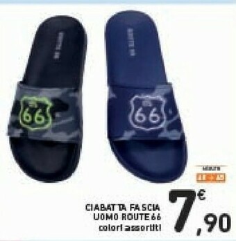 Conad Ciabatta Fascia Uomo Route 66 offerta