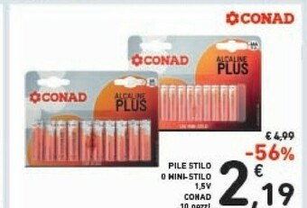 Conad Conad Pile Stilo offerta