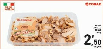 Conad Conad Kebab Di Pollo offerta