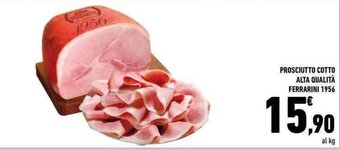 Conad Ferrarini Prosciutto Cotto Alta Qualità offerta