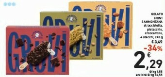 Conad Sammontana Gelato Gruvi offerta