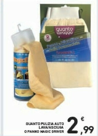 Conad Magic Driver Guanto Pulizia Auto offerta