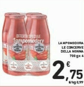 Conad Le Conserve della Nonna Passata Di Pomodoro 700 G(ml) offerta