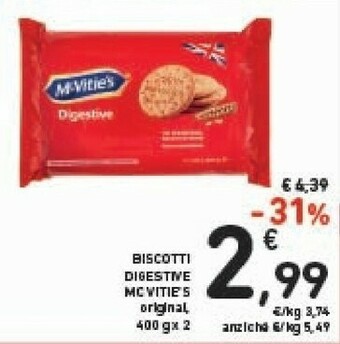 Conad Mc Vitie's - Digestive offerta