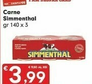 Despar Simmenthal Carne in scatola offerta