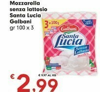 Despar Galbani Mozzarella offerta