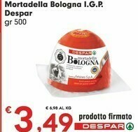 Eurospar Casa Modena Prosciutto cotto offerta