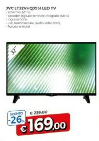 Jvc LT-32VHQ395U 32" Dvb-t2