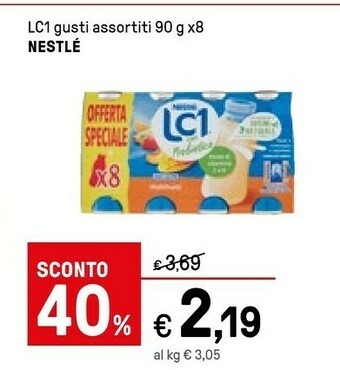 Iper La Grande Nestlè Yogurt da bere offerta