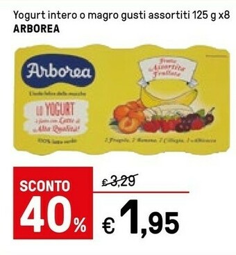 Iper La Grande Arborea Yogurt offerta
