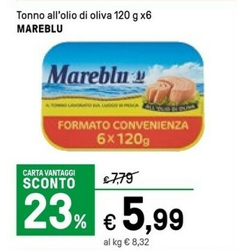 Iper La Grande Mareblu Tonno offerta