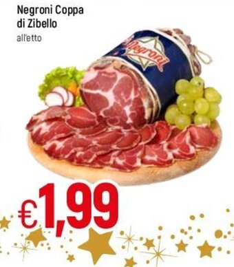 Famila Negroni Coppa di Zibello all'etto offerta