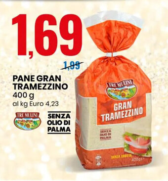 Eurospin Pane Gran Tramezzino 400 g offerta