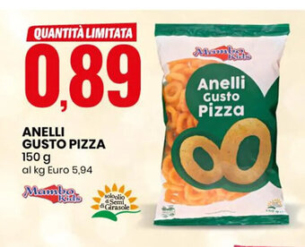 Eurospin Anelli Gusto Pizza 150 g offerta