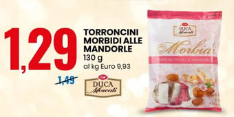Eurospin Torroncini Morbidi Alle Mandorle 130 g offerta