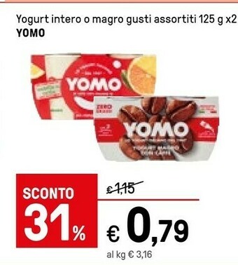 Iper La Grande Yomo Yogurt offerta