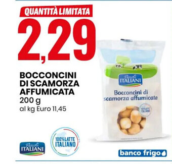 Eurospin Bocconcini Di Scamorza Affumicata 200 g offerta