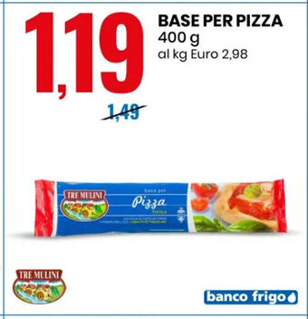 Eurospin Base Per Pizza 400 g offerta