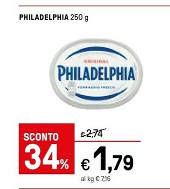 Iper La Grande Philadelphia Formaggio spalmabile offerta