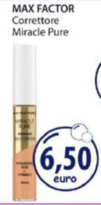 Acqua & Sapone Max Factor Correttore Miracle Pure offerta