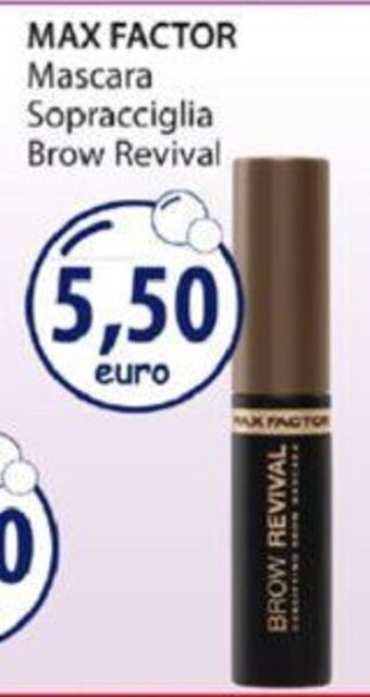 Acqua & Sapone Max Factor Mascara Sopracciglia Brow Revival offerta