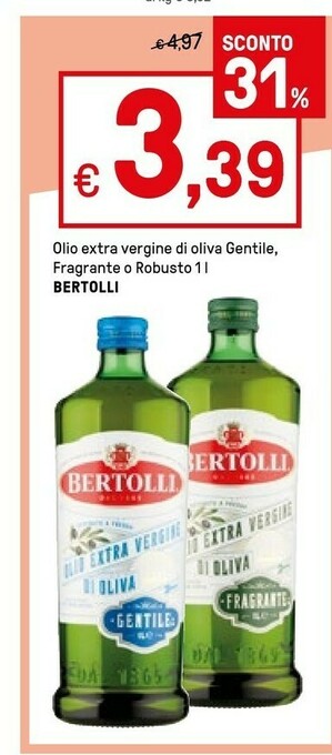 Iper La Grande Bertolli Olio extravergine di oliva offerta