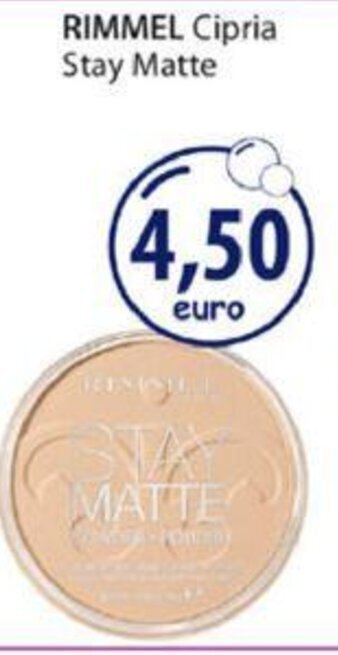 Acqua & Sapone Rimmel Cipria Stay Matte offerta