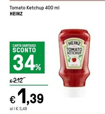 Iper La Grande Heinz Ketchup offerta