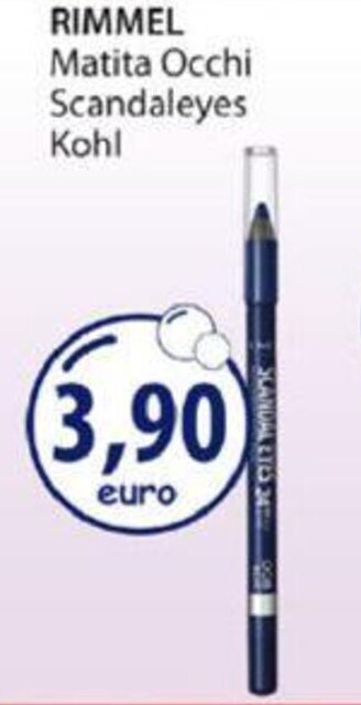 Acqua & Sapone Rimmel Matita Occhi Scandaleyes Kohl offerta