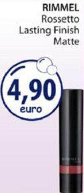 Acqua & Sapone Rimmel Rossetto Lasting Finish Matte offerta