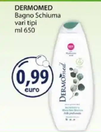 Acqua & Sapone Dermomed Bagno Schiuma varti tipi 650 ml offerta