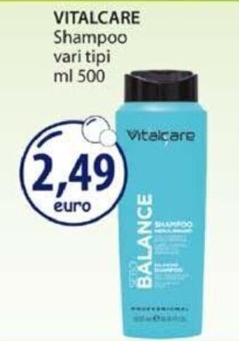 Acqua & Sapone Vitalcare Shampoo vari tipi 500 ml offerta