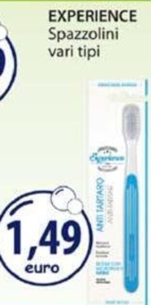 Acqua & Sapone Experience Spazzolini vari tipi offerta