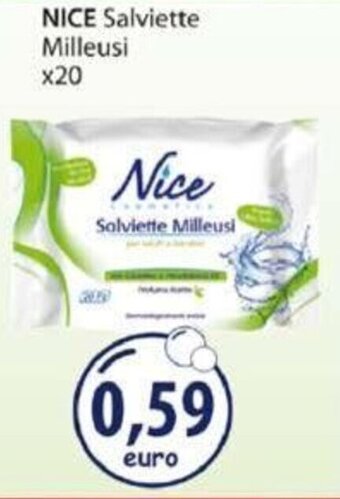 Acqua & Sapone Nice Salviette Milleusi x20 offerta