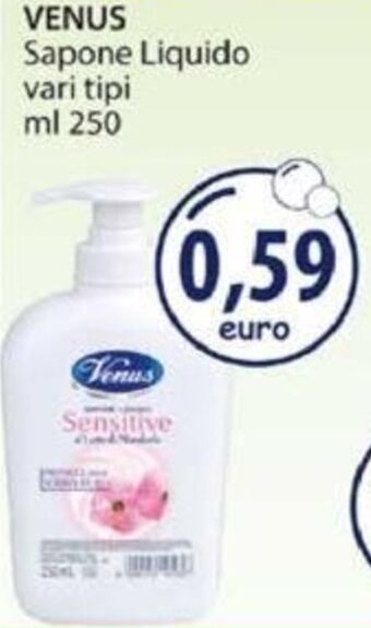 Acqua & Sapone Venus Sapone Liquido vari tipi 250 ml offerta