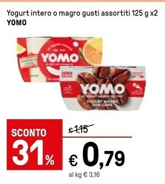 Iper La Grande Yomo Yogurt offerta