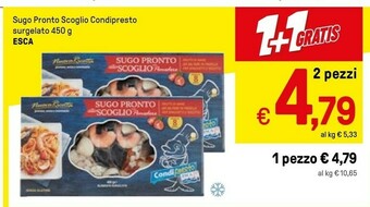 Iper La Grande Condipresto Pesce surgelato offerta