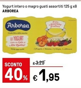 Iper La Grande Arborea Yogurt offerta