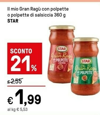 Iper La Grande Star Pesto offerta
