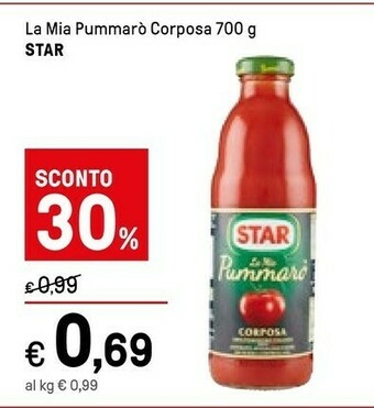 Iper La Grande Star Pomodori pelati offerta