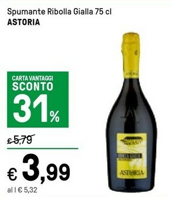 Iper La Grande Astoria Spumante offerta